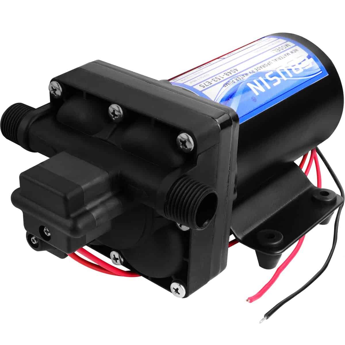 Bomba de Agua para RV 12V 4 GPM, 55 PSI, 10 Amperios, Bomba