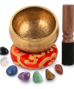 Juego de Cuenco Tibetano de Bronce - Grado Maestro de