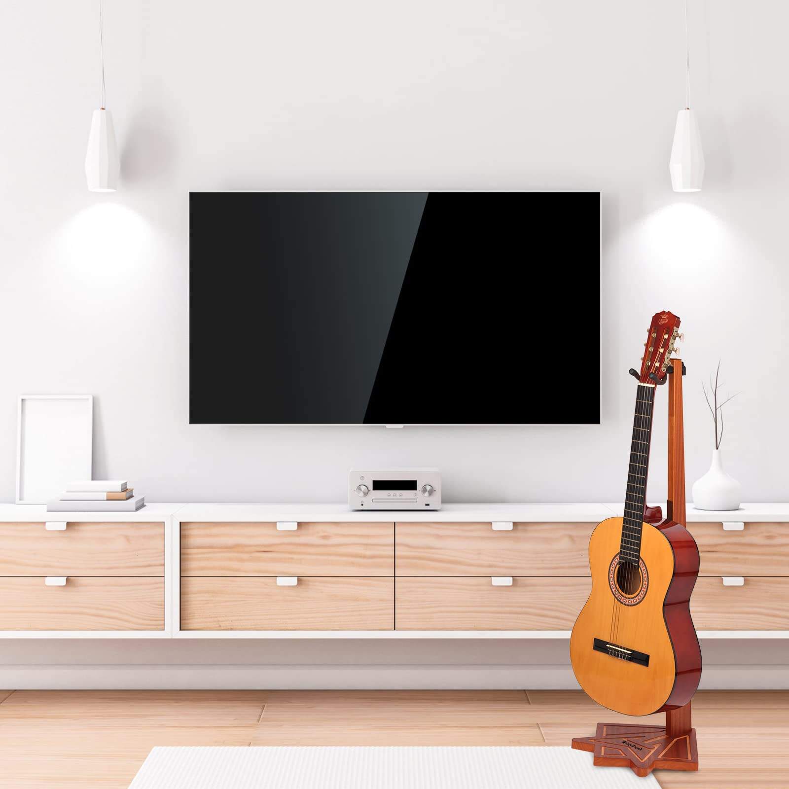 Soporte de Guitarra de Madera HilerPunk, Soporte de - Imagen 8