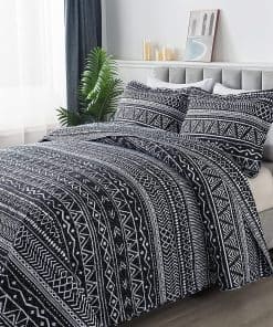 Juego de Edredón King Travan de 3 Piezas con Patrón de