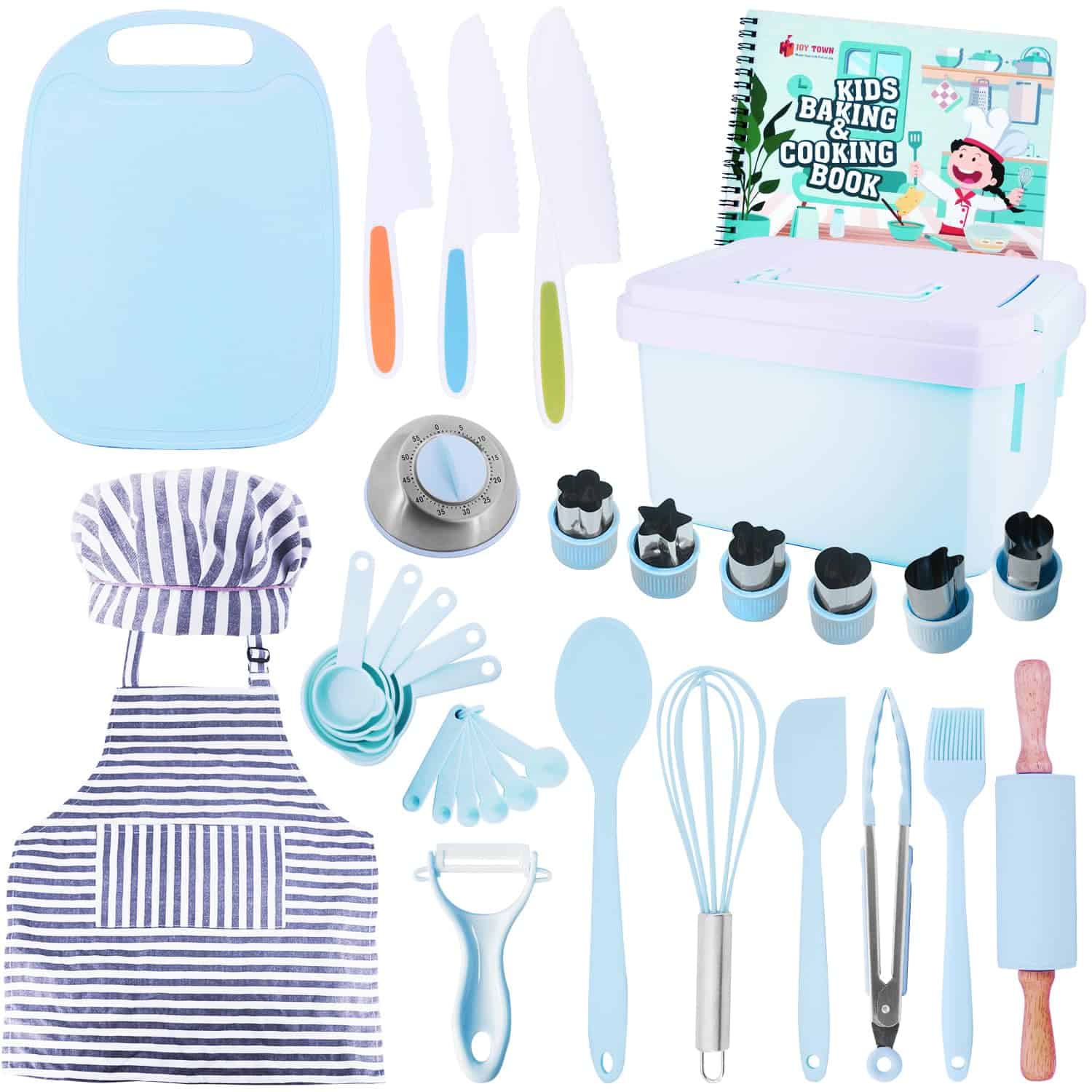 Set de Cocina y Repostería para Niños JoyTown con Estuche