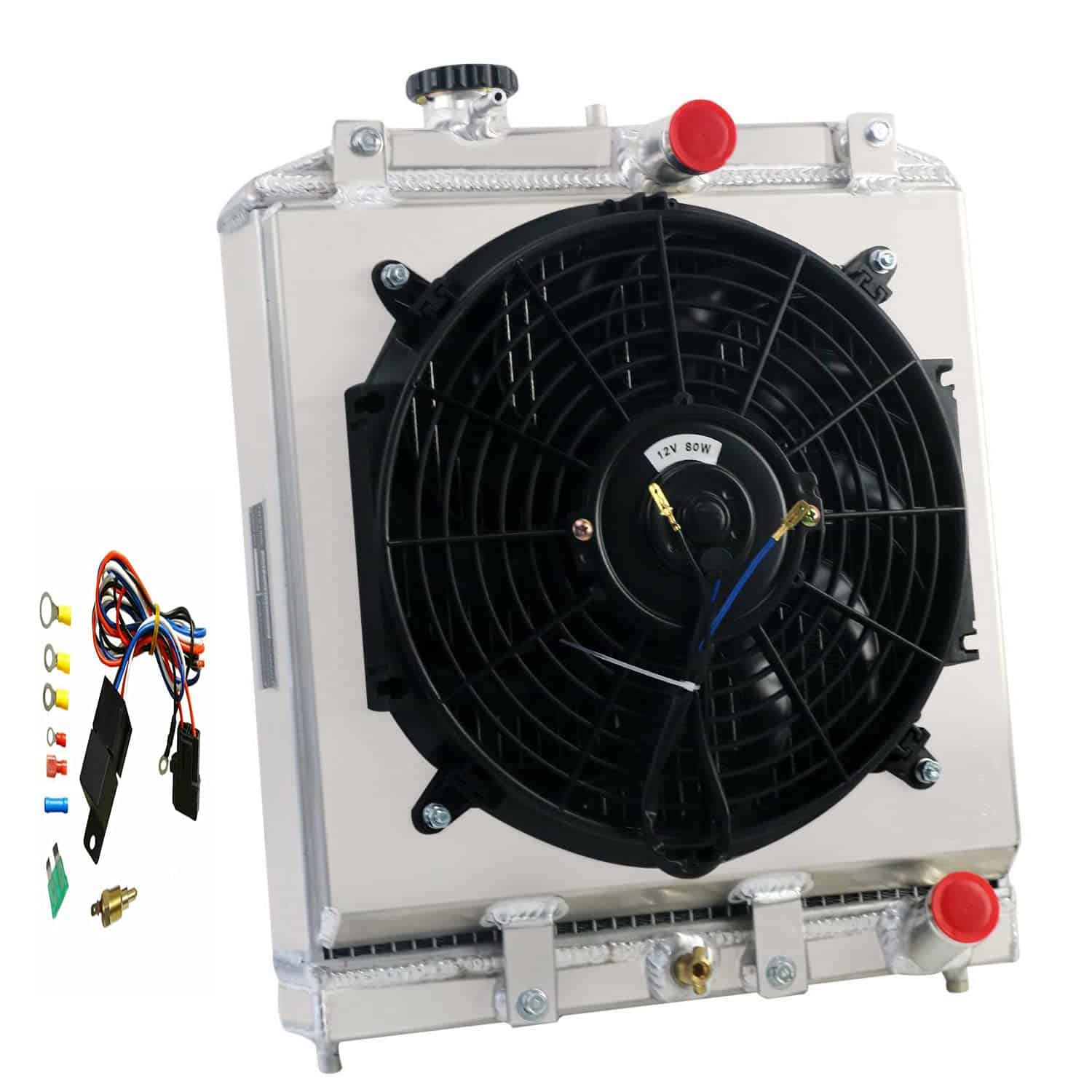 Radiador Compatible con Honda Civic 1992-2000 1.5L 1.6L L4