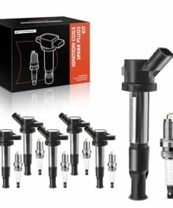 Conjunto de 6 bobinas de encendido y bujías de iridio