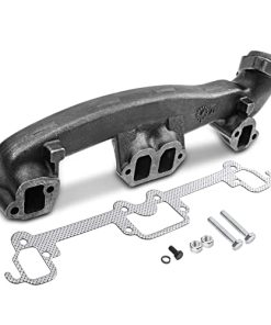 A-Premium Colector de escape del motor izquierdo con junta