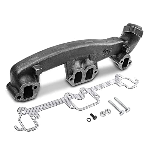 A-Premium Colector de escape del motor izquierdo con junta