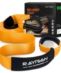 RAYTEEN Correa de Remolque de Recuperación Verdadera de