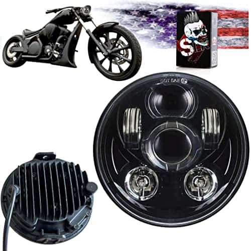 Faros SLK-Lights VT1300 Fury LED Daymaker Negro 5 3/4" -