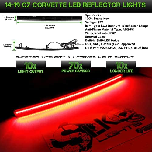 Luces LED de Reflector de Parachoques C7 de SLK Lights - Imagen 3