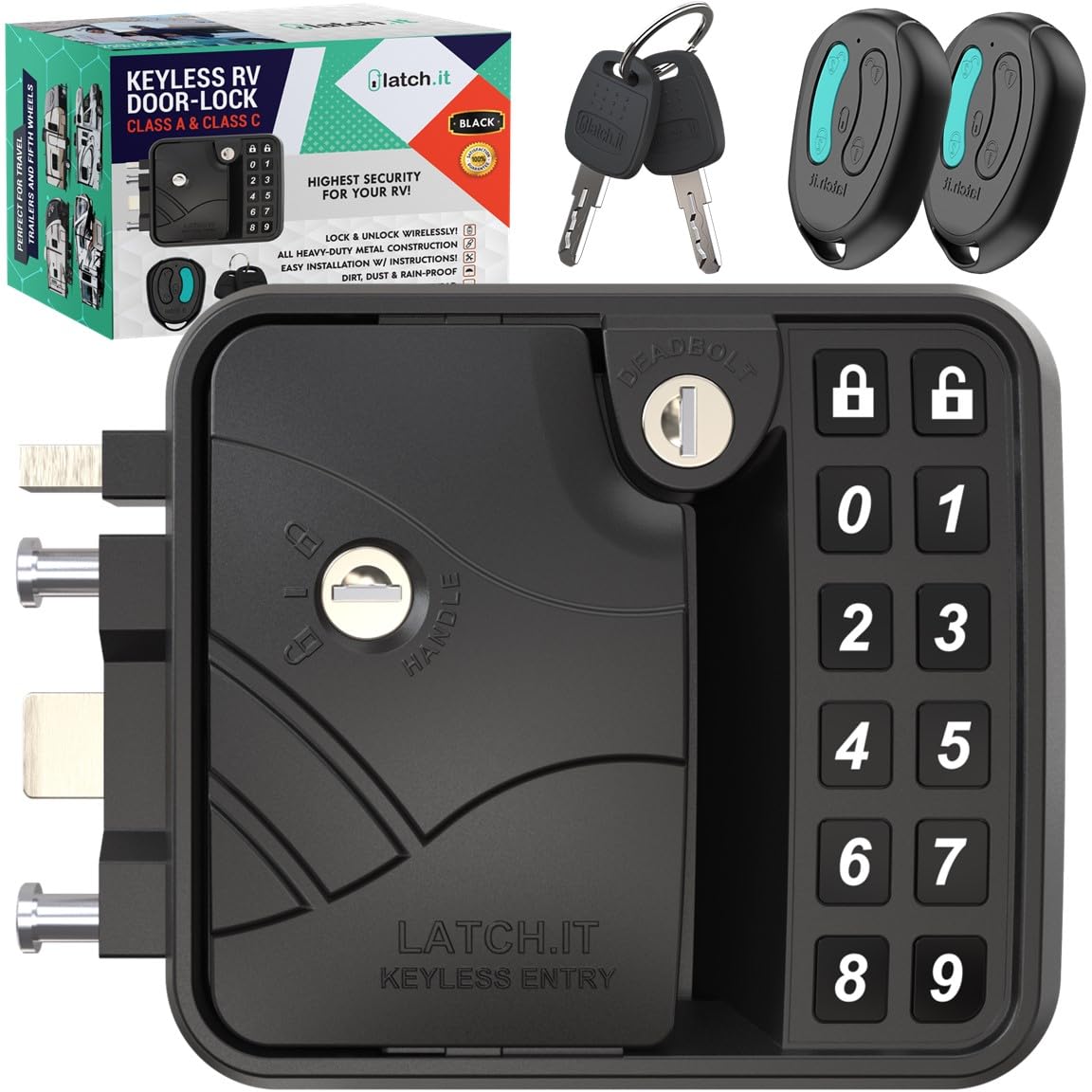 Cerradura de puerta sin llave LATCH.IT Class C RV |