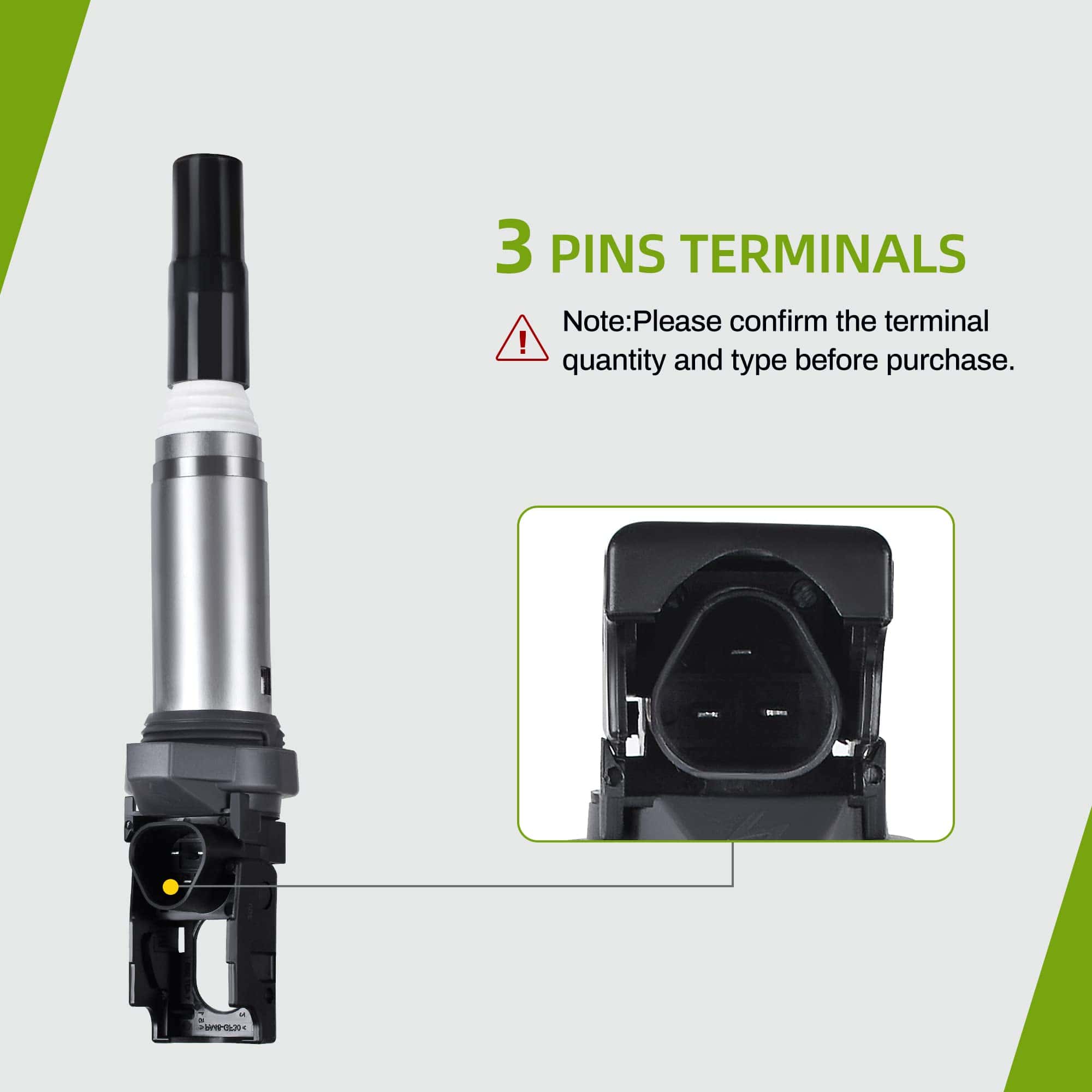 Conjunto de 6 Bobinas de Encendido COMPATIBLE con BMW 328i - Imagen 4
