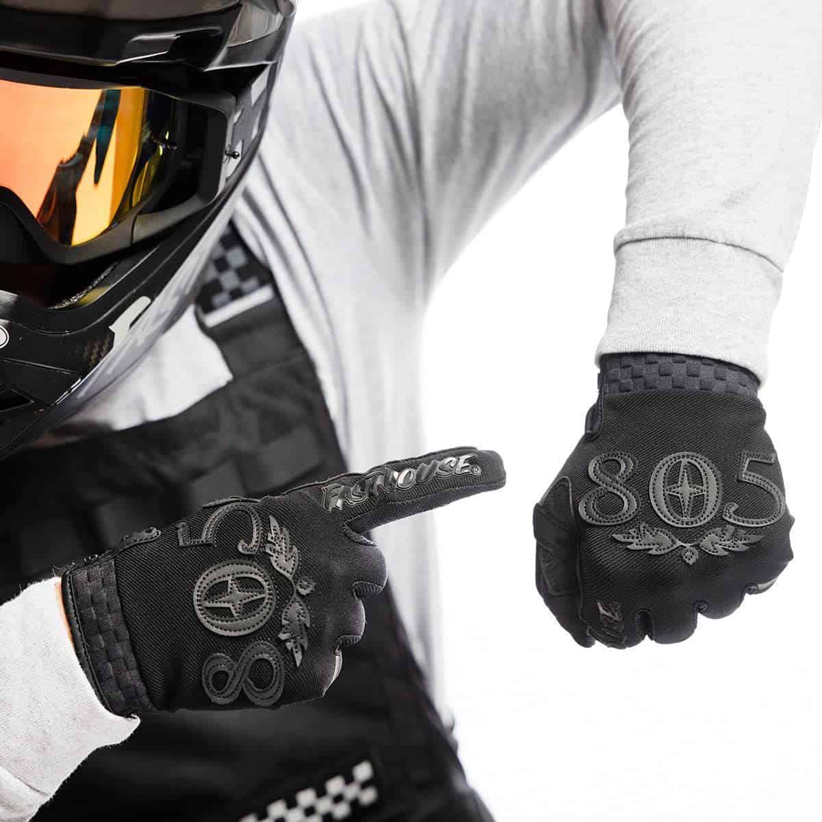 Guantes FASTHOUSE Speed Style 805 Growler (Negro, - Imagen 3