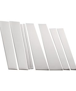 Nuevo 8 PCS Cromo Acero Inoxidable Pilar Post Trim