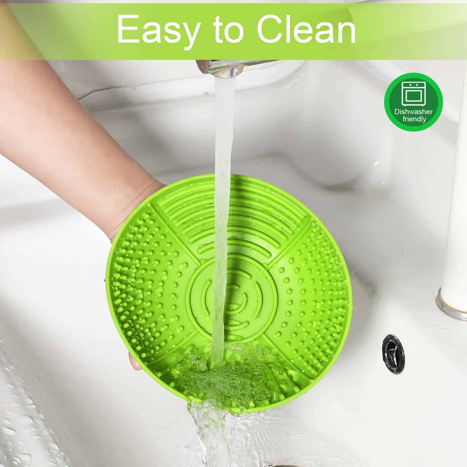 Kamehame Tazón de Perro de Silicona Desmontable Inclinado, - Imagen 8