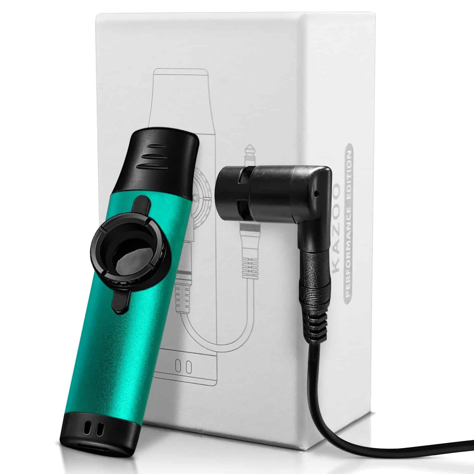 Instrumento de metal Kazoo con 5 membranas de flauta Kazoo,