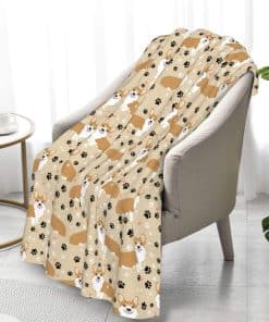 Manta de Sofá Corgi Súper Suave para Cama Corgi Regalos