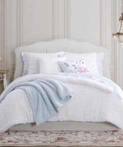 Set de Edredón de Dos Piezas Twin Shabby Chic, Reversible