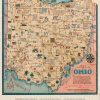 Rompecabezas de 1000 piezas para adultos: Mapa de 1934 de