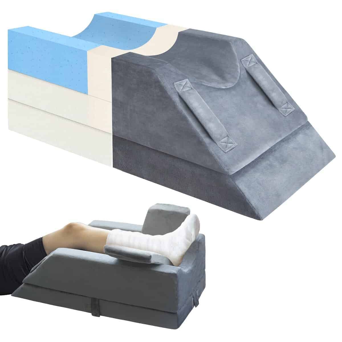 Almohada de Elevación de Piernas KingPavonini Ajustable en