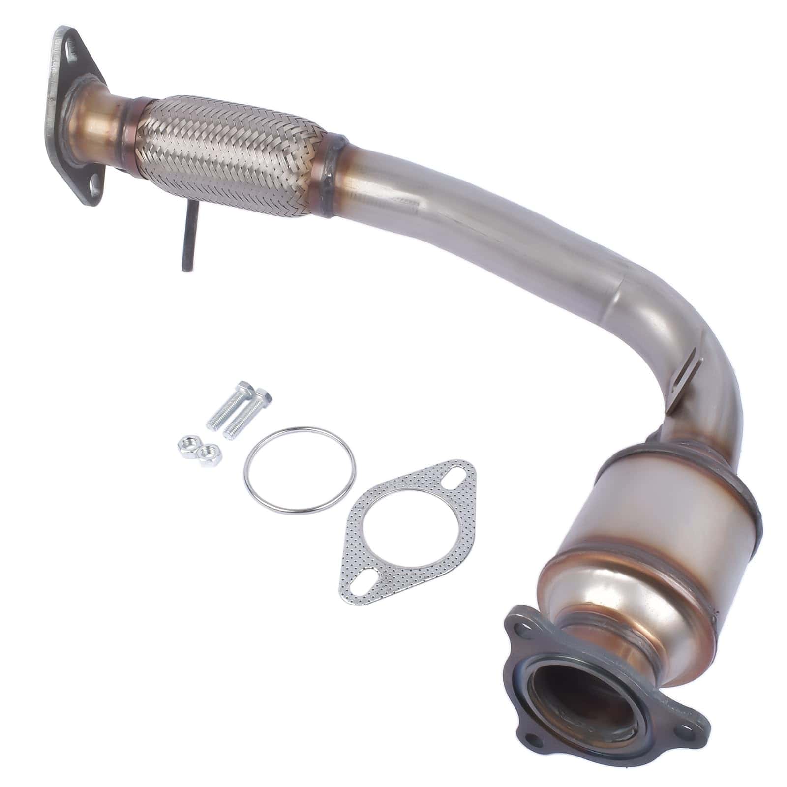 NEWZQ Catalytic Converter Flex Pipe 16581 Compatible con