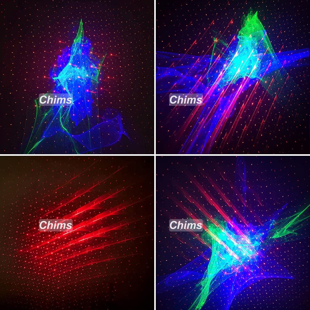 Chims Proyector de Galaxias Mini Luces de Fiesta Aurora - Imagen 6