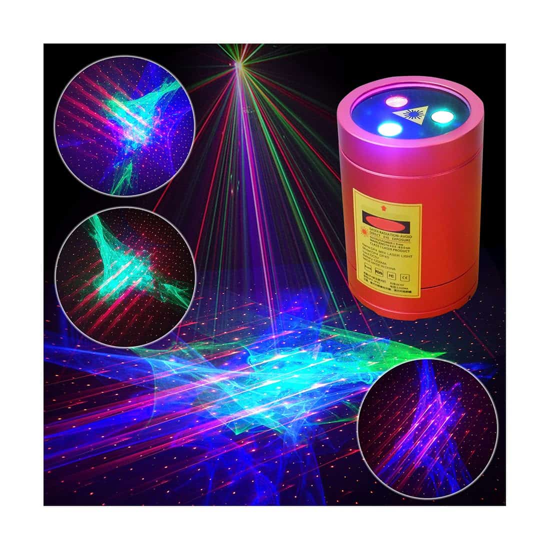 Chims Proyector de Galaxias Mini Luces de Fiesta Aurora