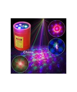 Luces de Fiesta Mini Chims Portátiles RGB 30 Patrones con