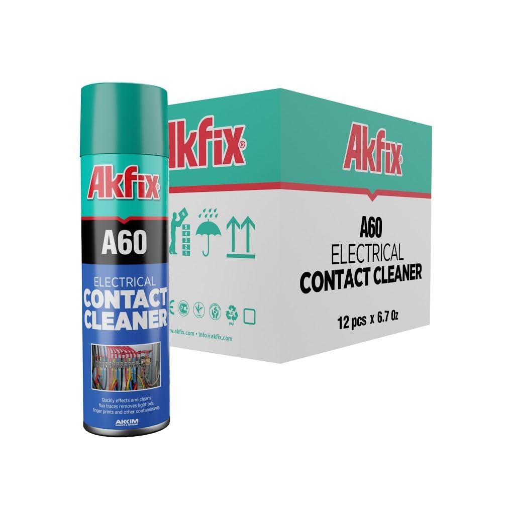 Akfix A60 Limpiador de Contactos Eléctricos en Aerosol -