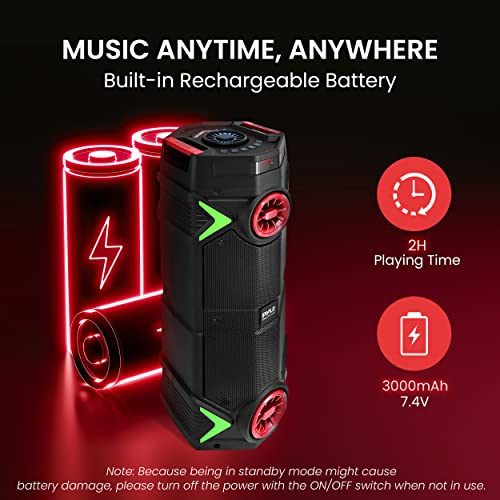 Altavoz Portátil Bluetooth PA Pyle - Sistema de Audio de - Imagen 6