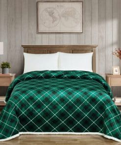 Cobertor de Terciopelo Plush Reversible a Sherpa Morgan