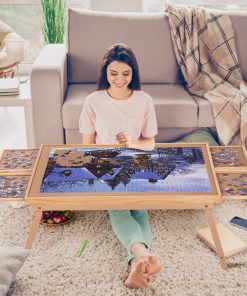 Tablero de rompecabezas 1500 piezas, 34.3�x 26.5� Mesa de