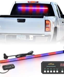 Barra de luz de advertencia para tráfico XRIDONSEN de 35