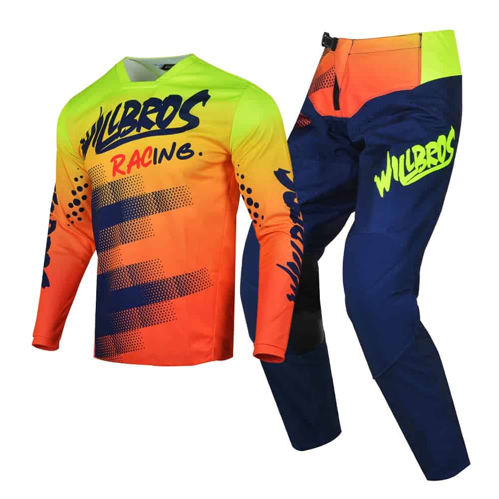 Conjunto de jersey y pantalón para motocross Willbros para