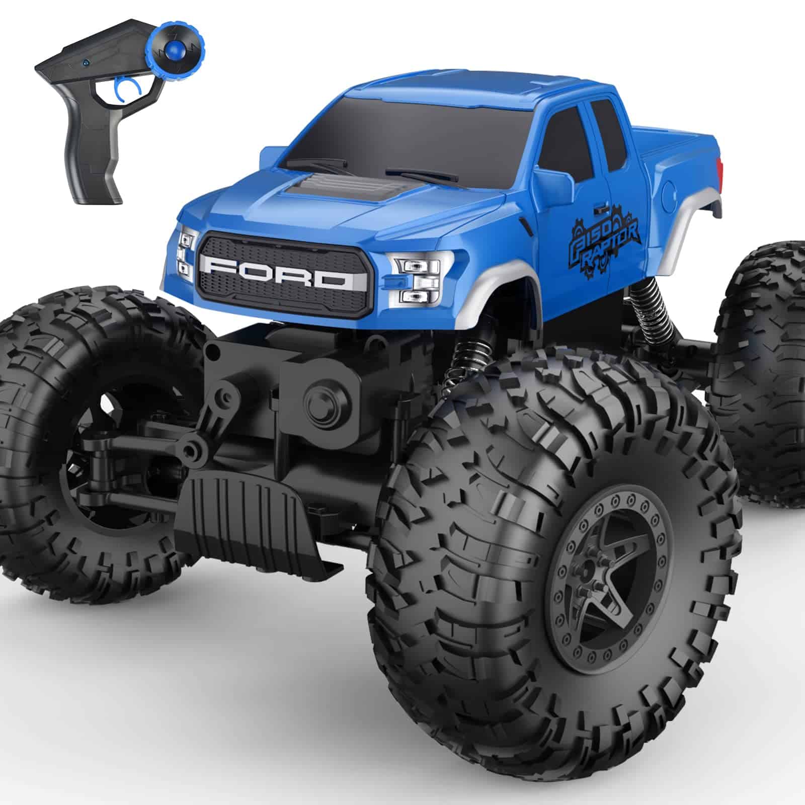 Coche RC Ford Raptor F150 de DOUBLE E 4WD Monster Trucks