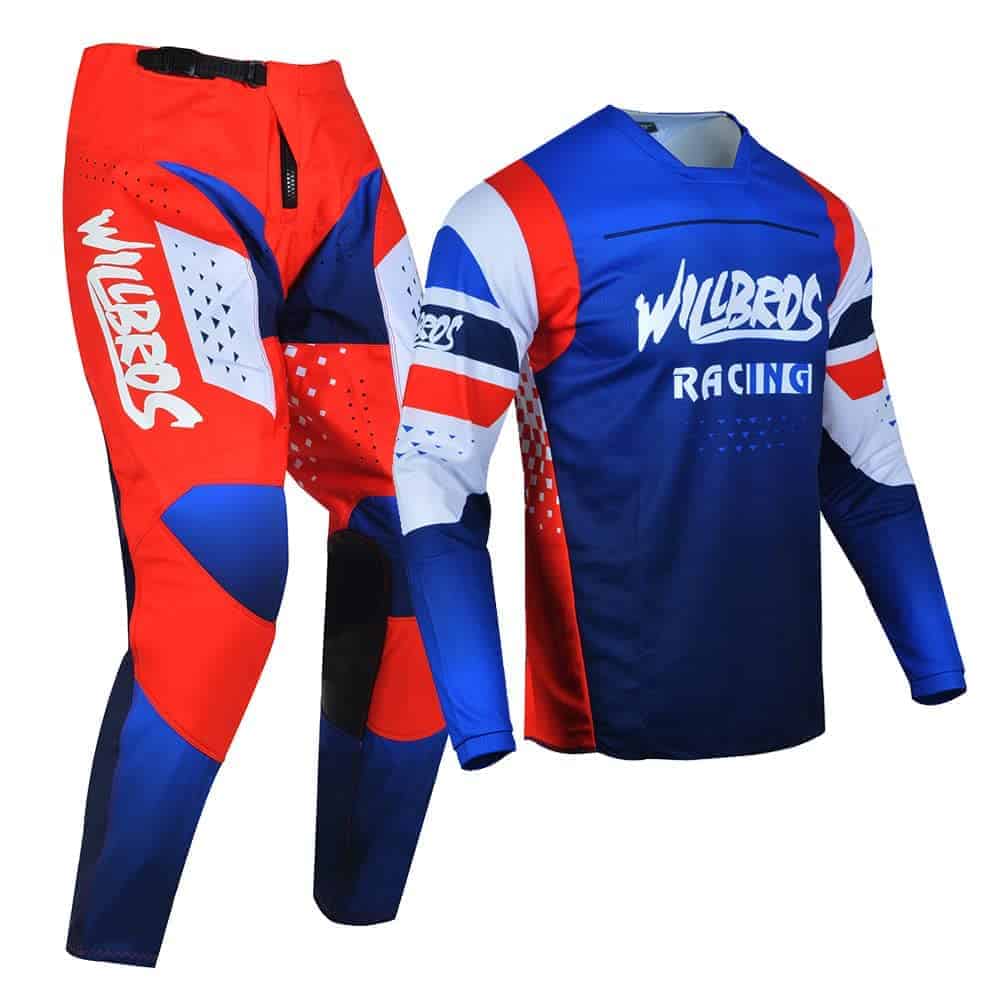 Conjunto de Equipamiento Willbros MX -Rojo Azul - Imagen 3