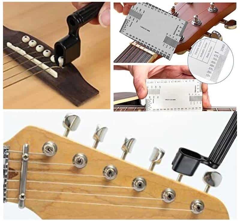 Kit de Herramientas para Guitarra de 99PCS Multifuncional - Imagen 7