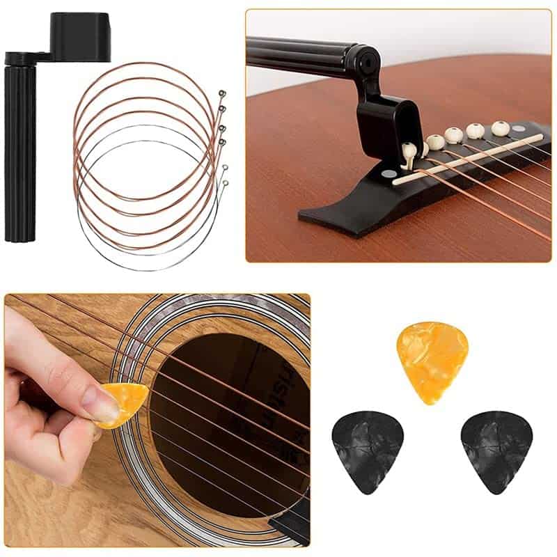 Kit de Herramientas para Guitarra de 99PCS Multifuncional - Imagen 4