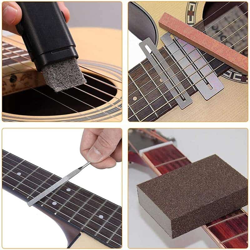Kit de Herramientas para Guitarra de 99PCS Multifuncional - Imagen 6
