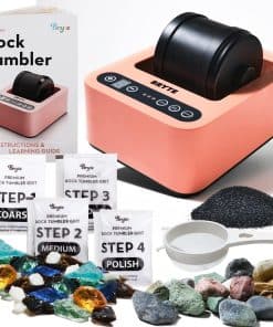 Pulidora de Rocas BRYTE Rosa, 3 Velocidades y Temporizador