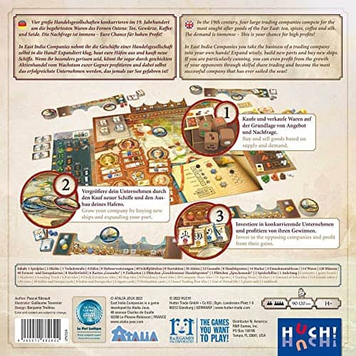Juego de Mesa East India Companies de R & R Games para la - Imagen 5