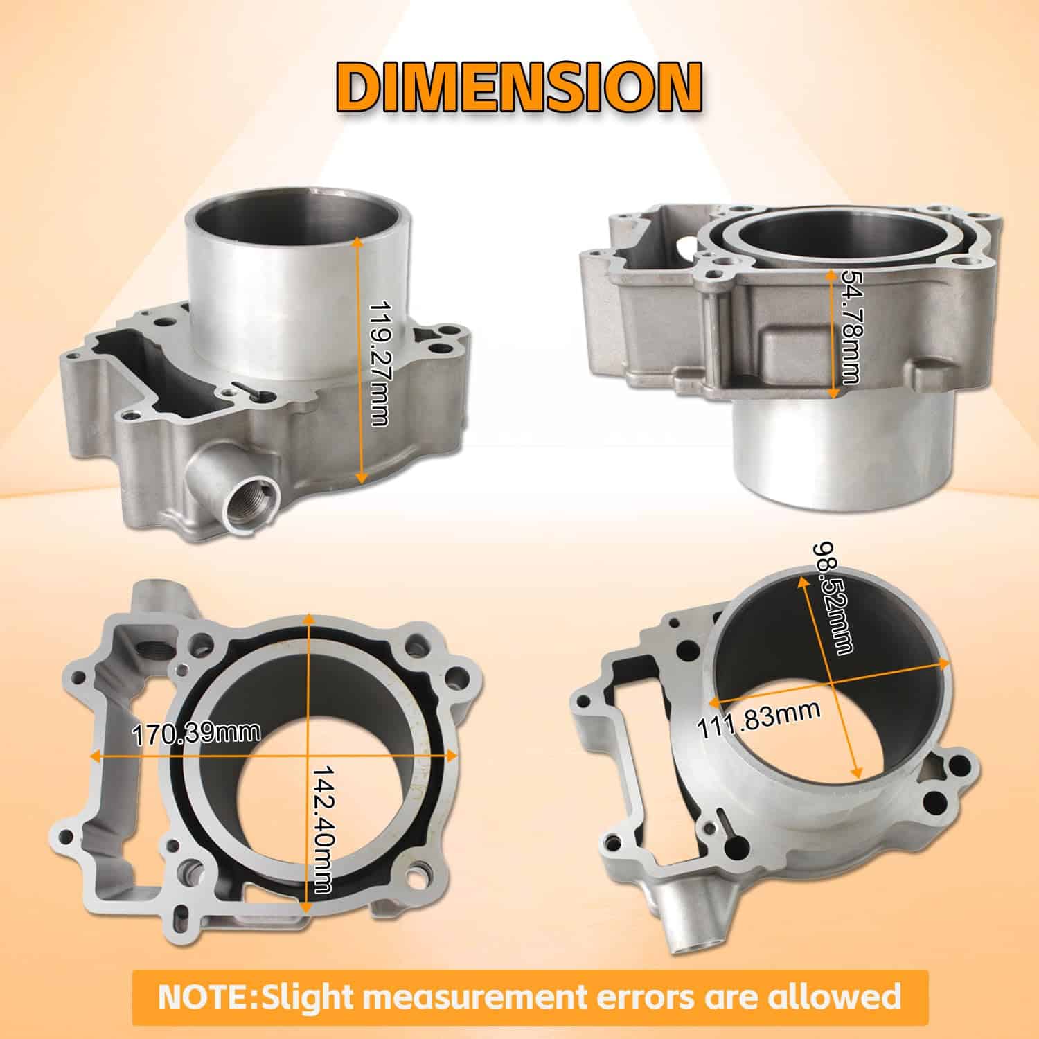 Kit superior de culata y junta de cilindro de kit de - Imagen 5