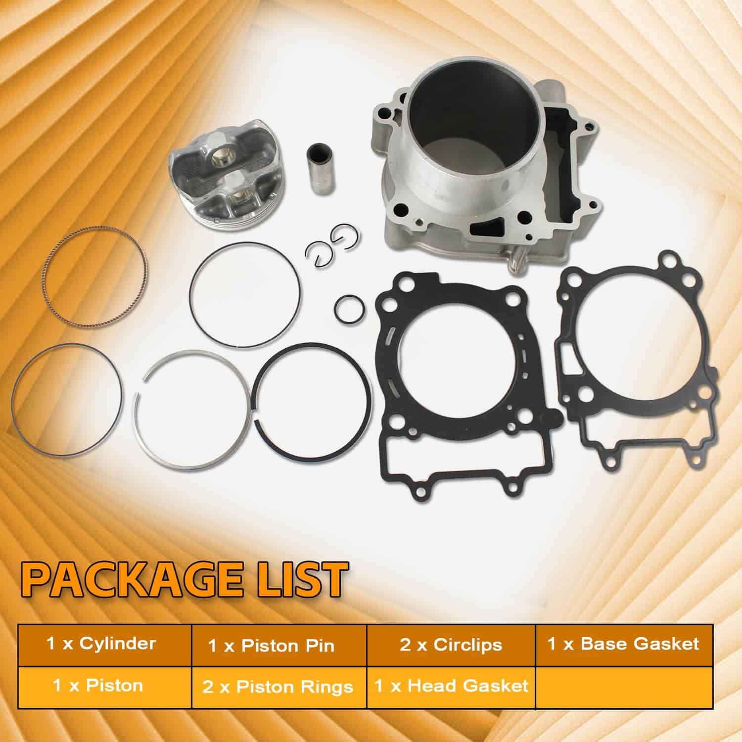 Kit superior de culata y junta de cilindro de kit de - Imagen 7