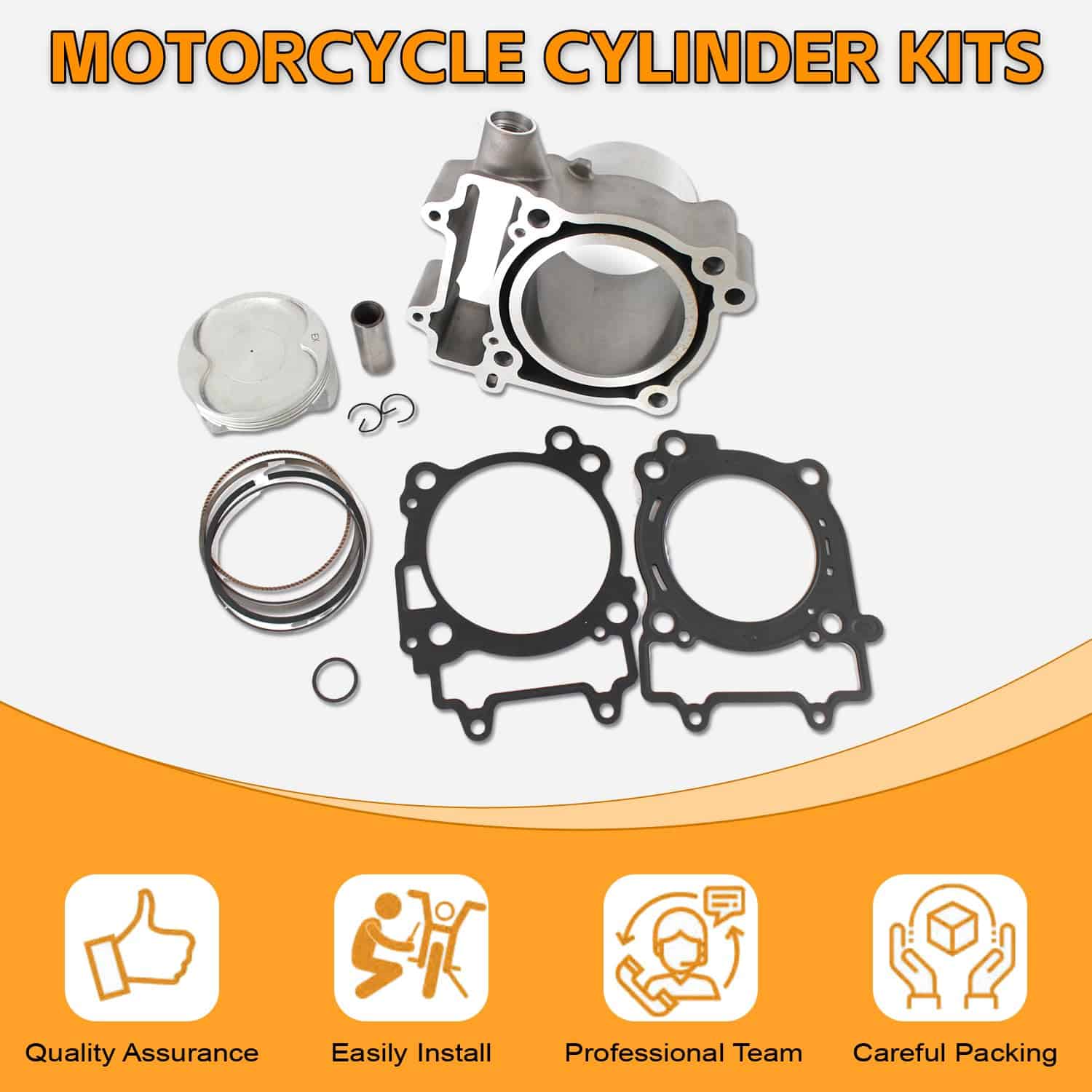 Kit superior de culata y junta de cilindro de kit de - Imagen 9