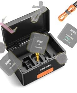 Estuche de Carga Compatible Rode Wireless GO 2, Batería de