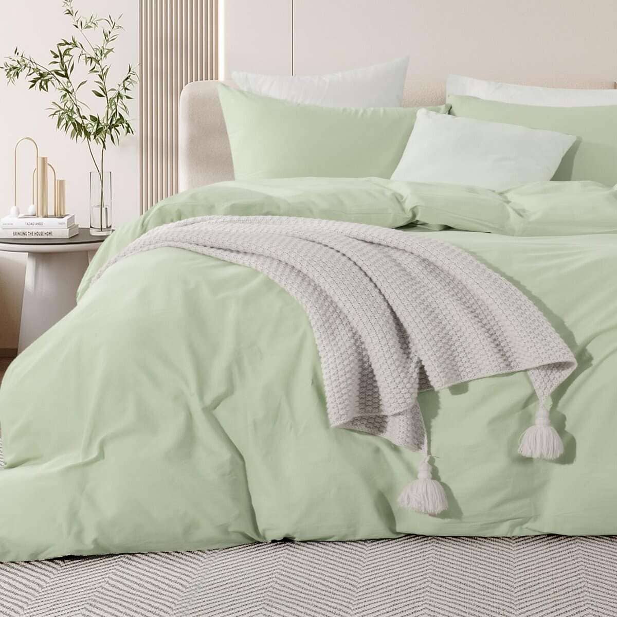 Juego de Funda NEXHOME PRO para Edredón Tamaño King de