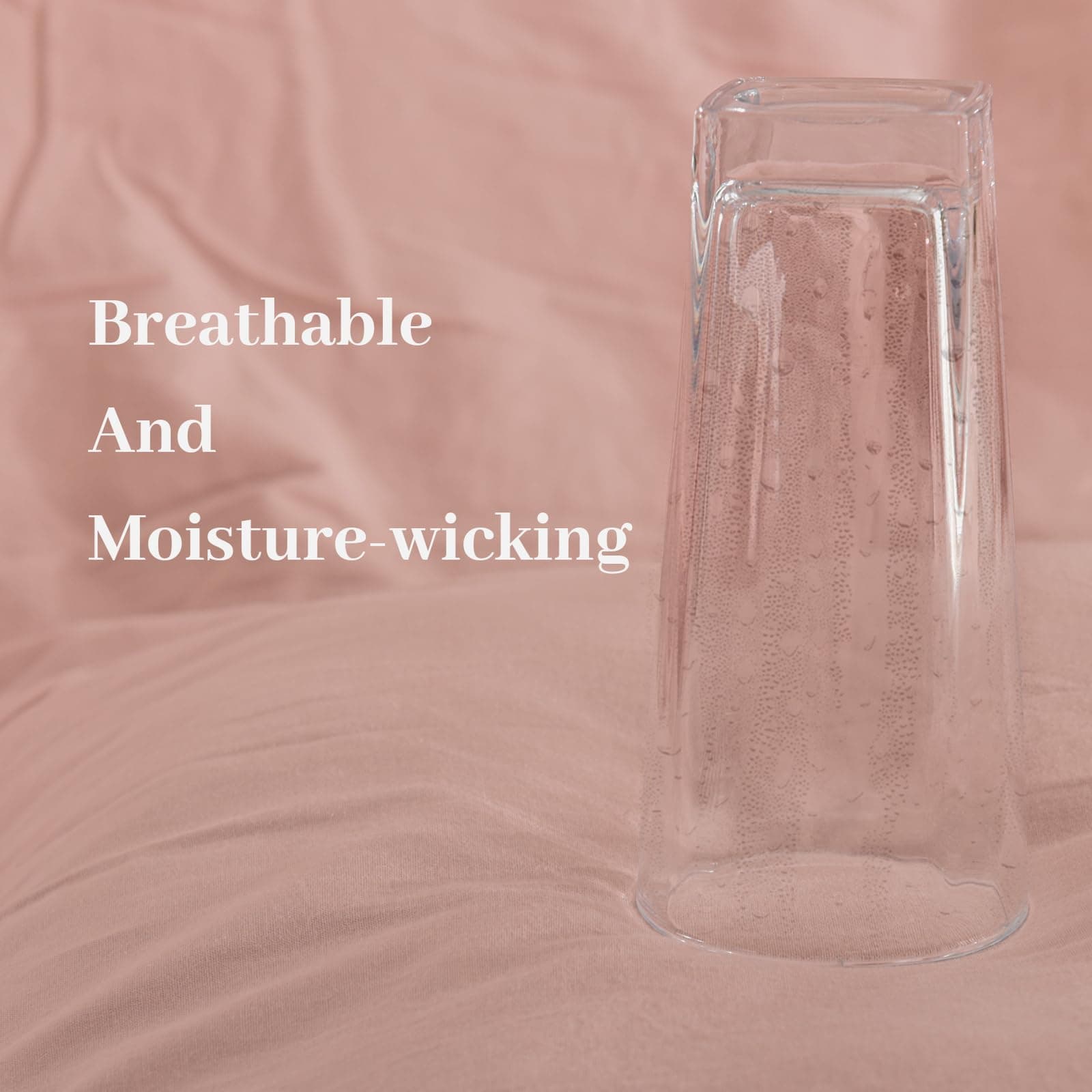 Juego de Funda NEXHOME PRO para Edredón -Rosa - Imagen 9