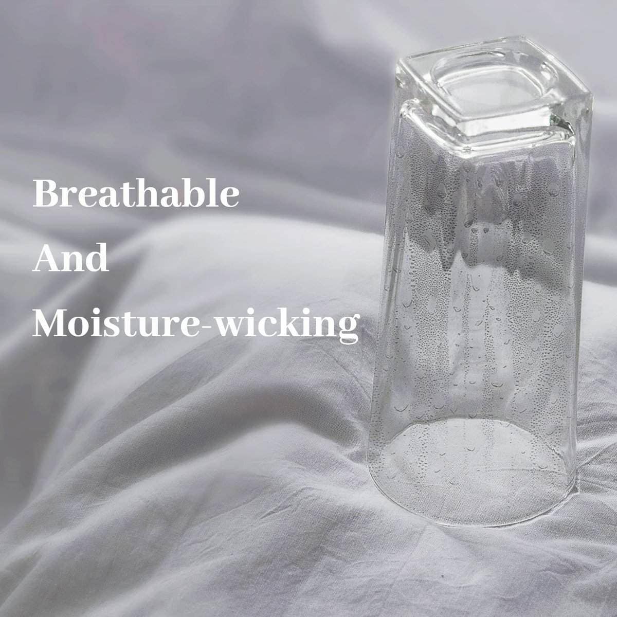 Juego de Funda NEXHOME PRO Queen Size de Tacto Lino Natural - Imagen 7