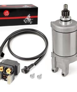 Motor de arranque y relé Compatible con Yamaha Raptor 660