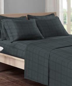 Juego de sábanas de algodón Pizuna Queen, 300 hilos suaves