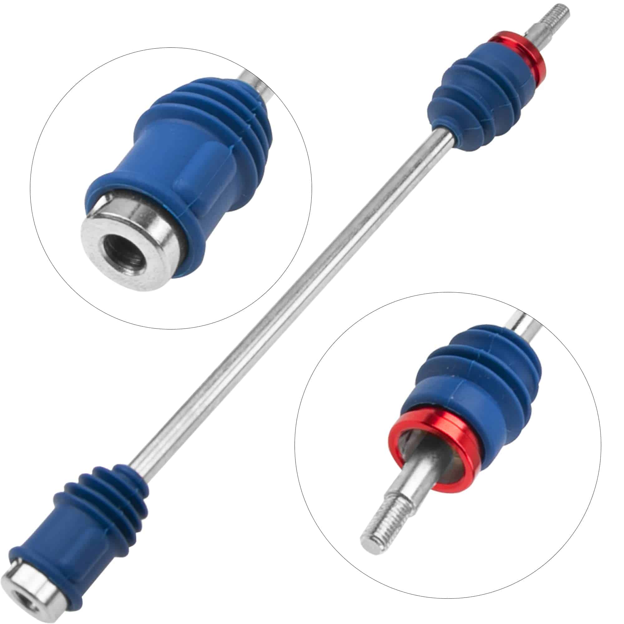 4Pcs ShareGoo Steel Drive Shaft CVD Dogbone Driveshafts - Imagen 6