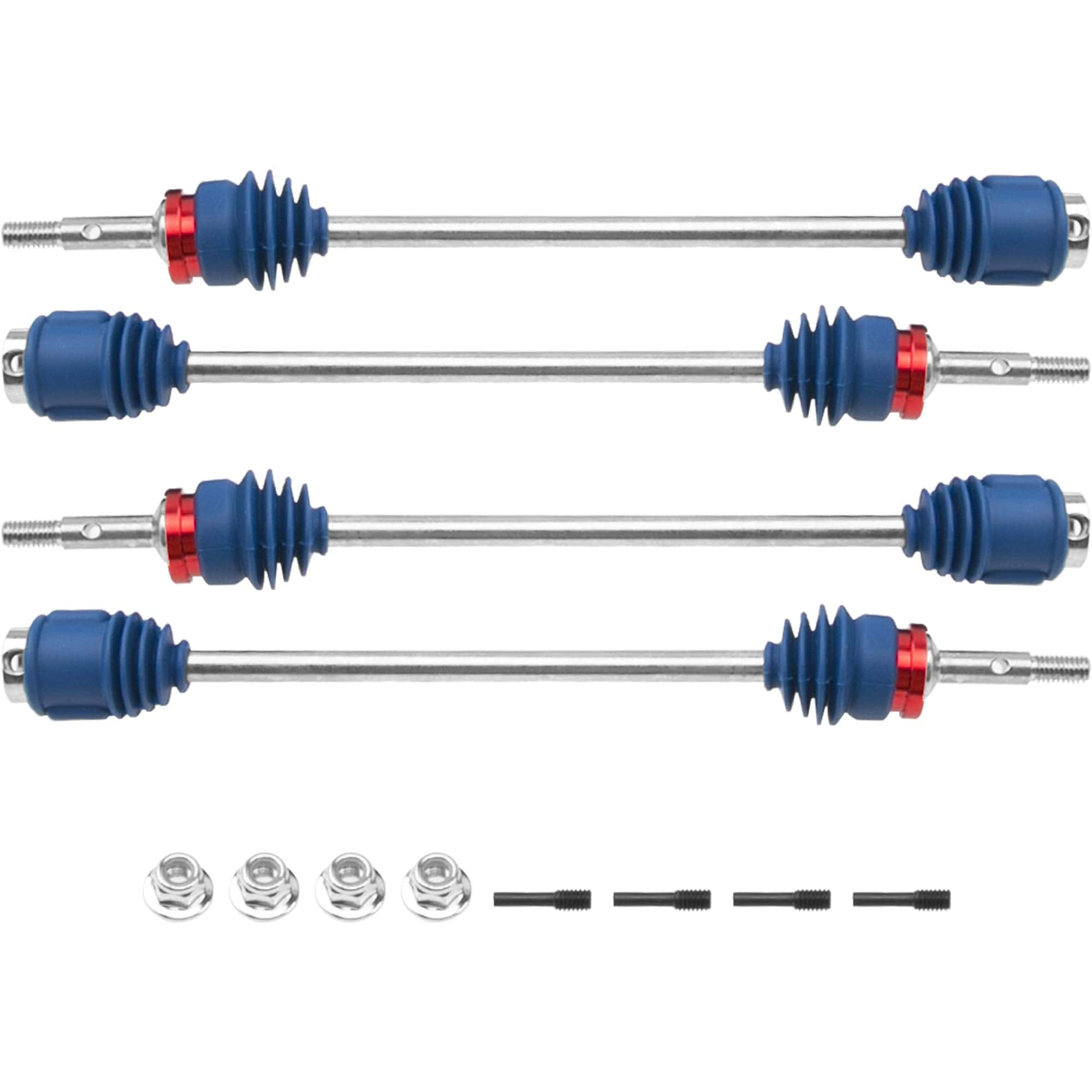 4Pcs ShareGoo Steel Drive Shaft CVD Dogbone Driveshafts - Imagen 3